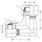 World Wide Fittings Flareless Union Elbow Stainless Steel C2500X08X08SS - alternate 2